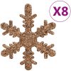 Julgranskulor 111 delar roséguld polystyren vidaXL – miniatyr 9
