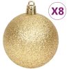 Julgranskulor 70 st guld och röd vidaXL – miniatyr 8