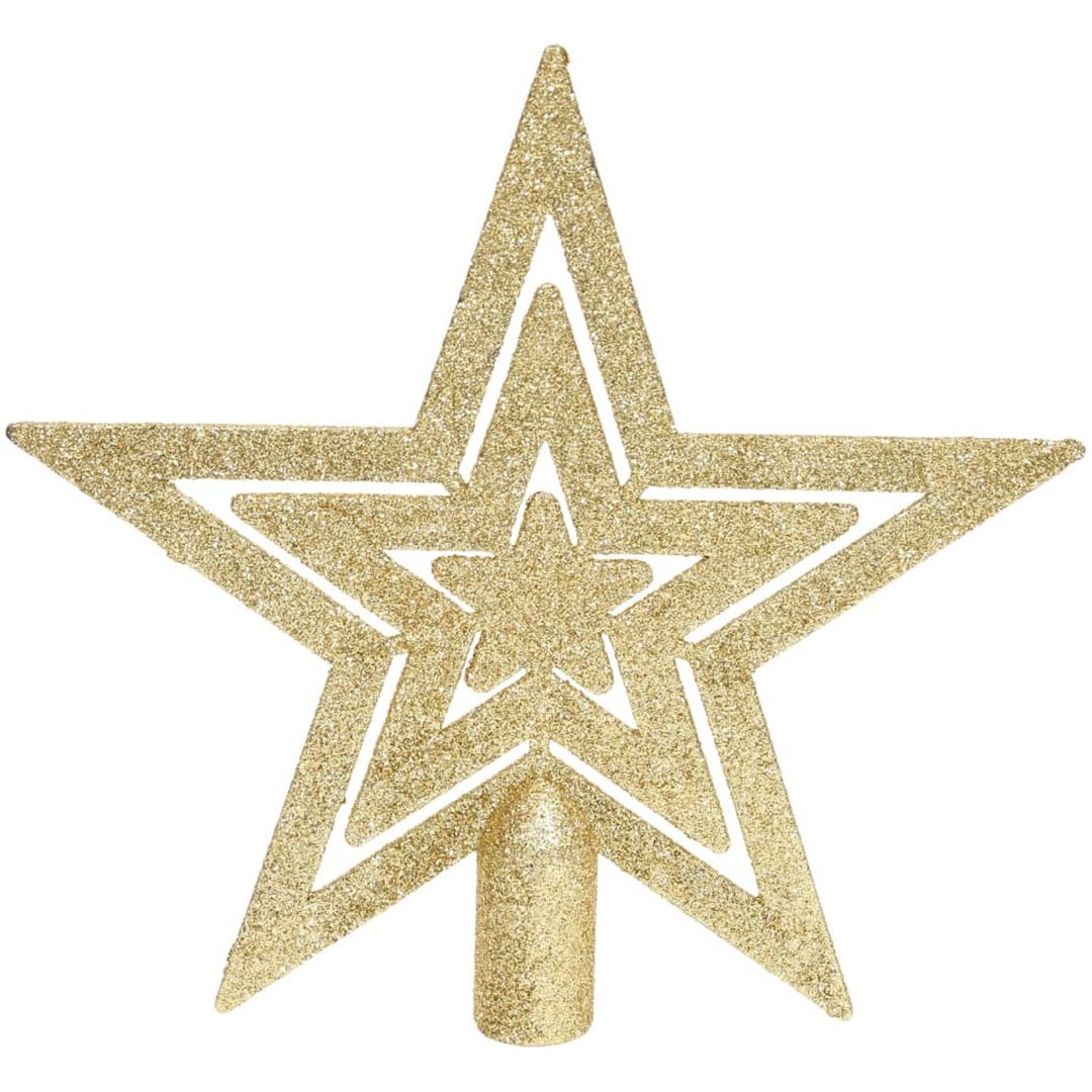 Julgranskulor 70 st guld och röd vidaXL – bild 9