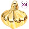 Julgranskulor 70 st guld och röd vidaXL – miniatyr 10