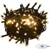 Julgranskulor med spira och 300 LED 120 delar vit och grå vidaXL – miniatyr 2