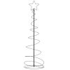 Julgransljuskon 120 LEDs varmvit 180 cm vidaXL 180 cm – miniatyr 3