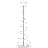 Julgransljuskon 120 LEDs varmvit 180 cm vidaXL 180 cm – miniatyr 7