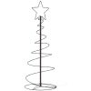 Julgransljuskon 80 LEDs varmvit 120 cm vidaXL 120 cm – miniatyr 5