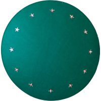Julgransmatta Granne Grön Star Trading