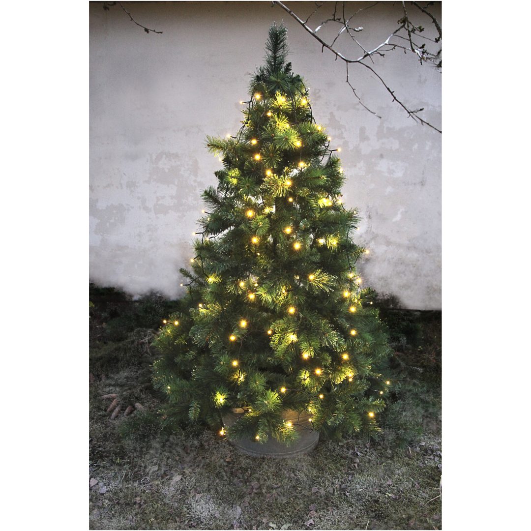 Julgransslinga Serie LED Svart Star Trading