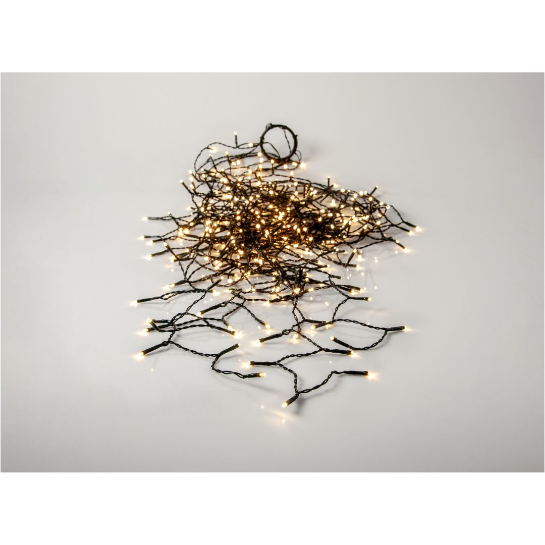 Julgransslinga Shiny WarmWhite STAR TRADING – bild 2
