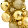 Julkrans guld 45 cm polystyren vidaXL – miniatyr 3