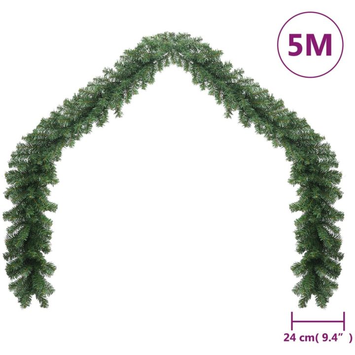 Julkrans PVC vidaXL 5 m – bild 4