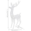 Julren 2 st akryl 250 LED 180 cm blå vidaXL 96 x 40 x 180 cm – miniatyr 8