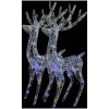 Julren 2 st akryl 250 LED 180 cm flerfärgad vidaXL 96 x 40 x 180 cm – miniatyr 2