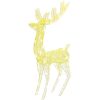 Julren 2 st akryl 250 LED 180 cm varmvit vidaXL 96 x 40 x 180 cm – miniatyr 3