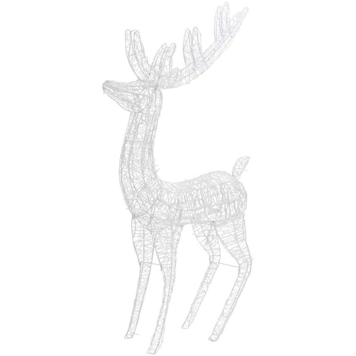 Julren 3 st akryl 250 LED 180 cm blå vidaXL 96 x 40 x 180 cm – bild 5