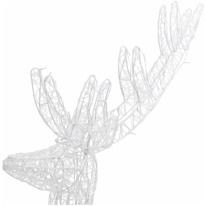Julren 3 st akryl 250 LED 180 cm blå vidaXL 96 x 40 x 180 cm – bild 6