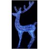 Julren 3 st akryl 250 LED 180 cm blå vidaXL 96 x 40 x 180 cm – miniatyr 8
