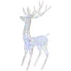 Julren 3 st akryl 250 LED 180 cm flerfärgad vidaXL 96 x 40 x 180 cm – miniatyr 3