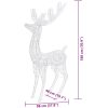 Julren 3 st akryl 250 LED 180 cm kallvit vidaXL 96 x 40 x 180 cm – miniatyr 9