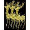 Julren 3 st akryl 250 LED 180 cm varmvit vidaXL 96 x 40 x 180 cm – miniatyr 4