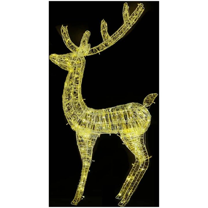 Julren 3 st akryl 250 LED 180 cm varmvit vidaXL 96 x 40 x 180 cm – bild 8