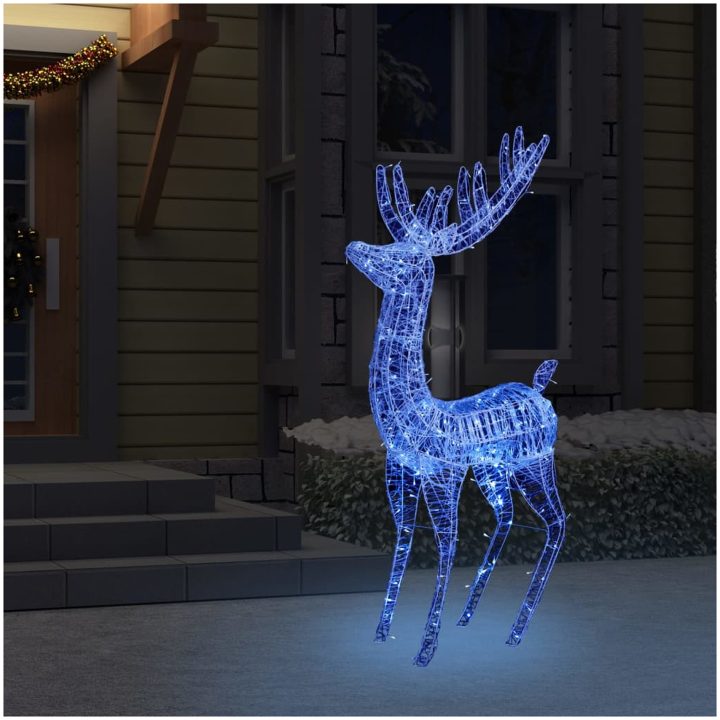 Julren akryl 250 LED 180 cm blå vidaXL 96 x 40 x 180 cm – bild 3
