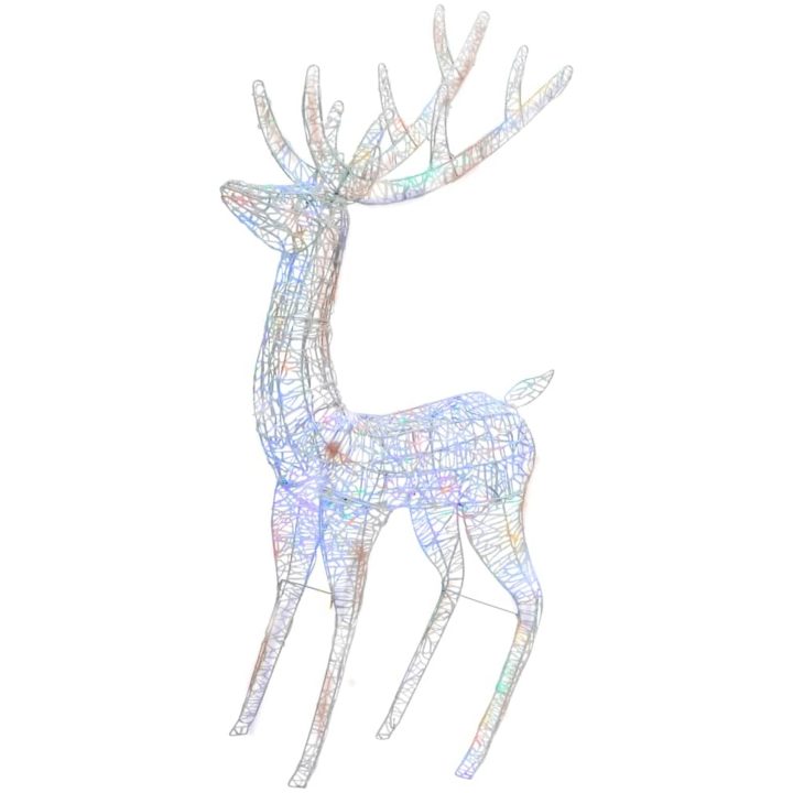 Julren akryl 250 LED 180 cm flerfärgad vidaXL 96 x 40 x 180 cm – bild 2