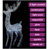 Julren akryl 250 LED 180 cm kallvit vidaXL 96 x 40 x 180 cm – miniatyr 4