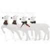 Julrenar 4 st vit 80 lysdioder vidaXL – miniatyr 4