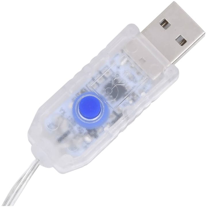 Julrenar 6 st silver kallvit mesh vidaXL – bild 9