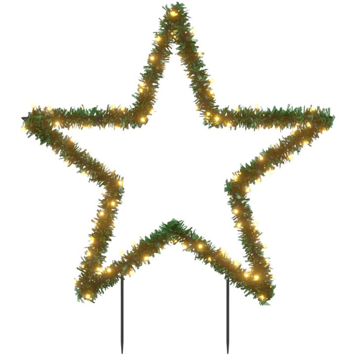 Julstjärna med spett 115 LEDs vidaXL 85 cm – bild 2