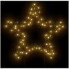 Julstjärna med spett 80 LEDs 60 cm vidaXL 60 cm – miniatyr 3