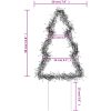 Julträd 3 st med spett 50 LEDs vidaXL 30 cm – miniatyr 11