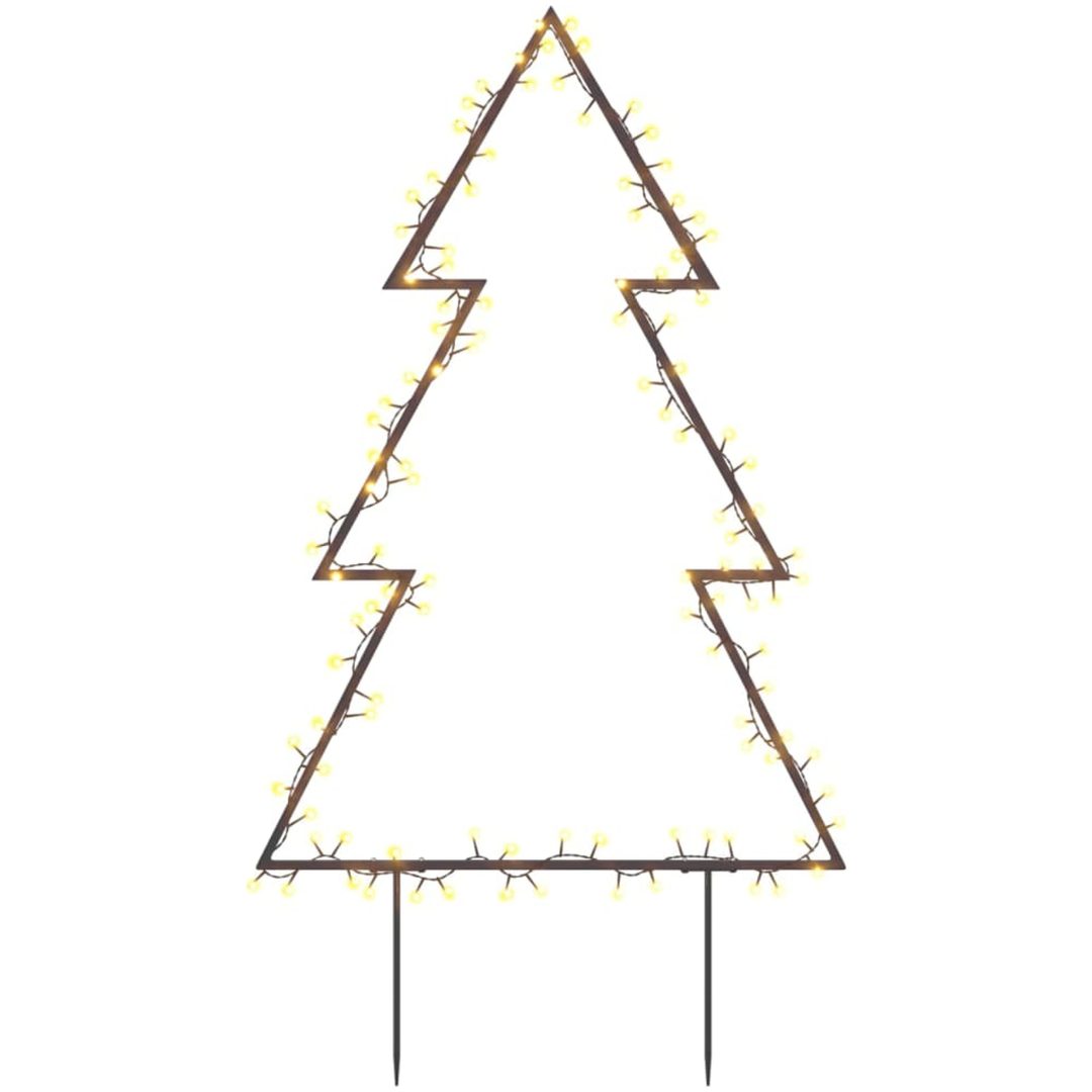 Julträd med spett 115 LEDs vidaXL 90 cm – bild 2