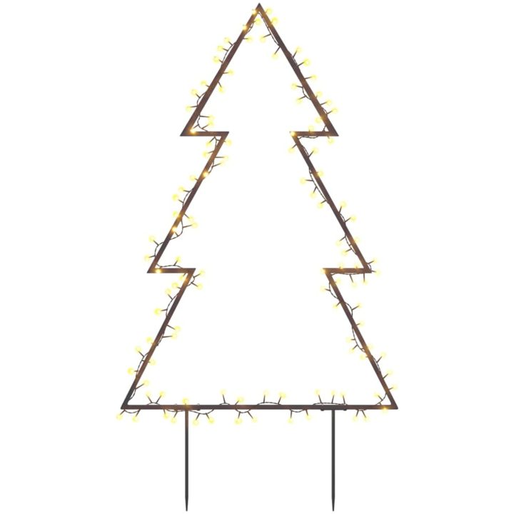 Julträd med spett 115 LEDs vidaXL 90 cm – bild 2