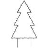 Julträd med spett 115 LEDs vidaXL 90 cm – miniatyr 5
