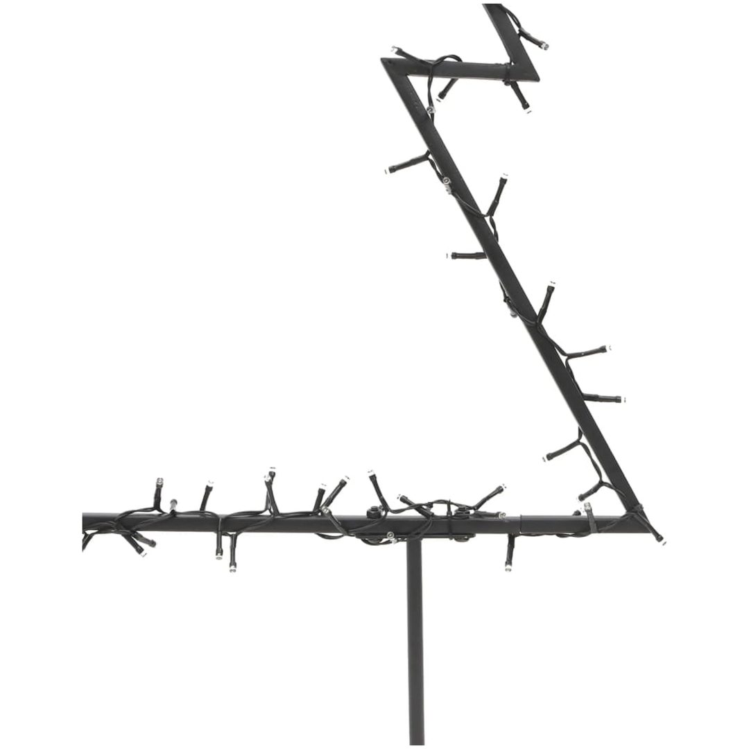 Julträd med spett 115 LEDs vidaXL 90 cm – bild 8