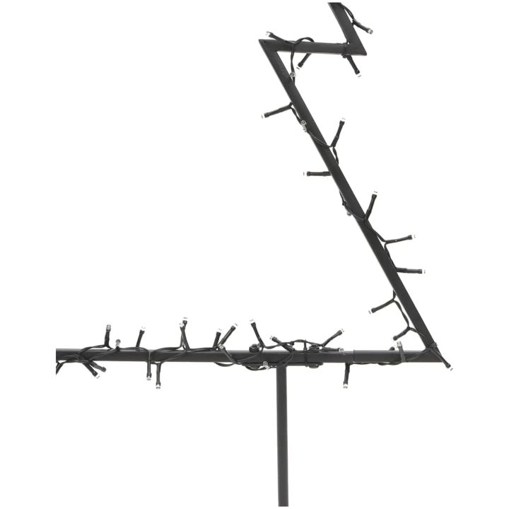 Julträd med spett 115 LEDs vidaXL 90 cm – bild 8