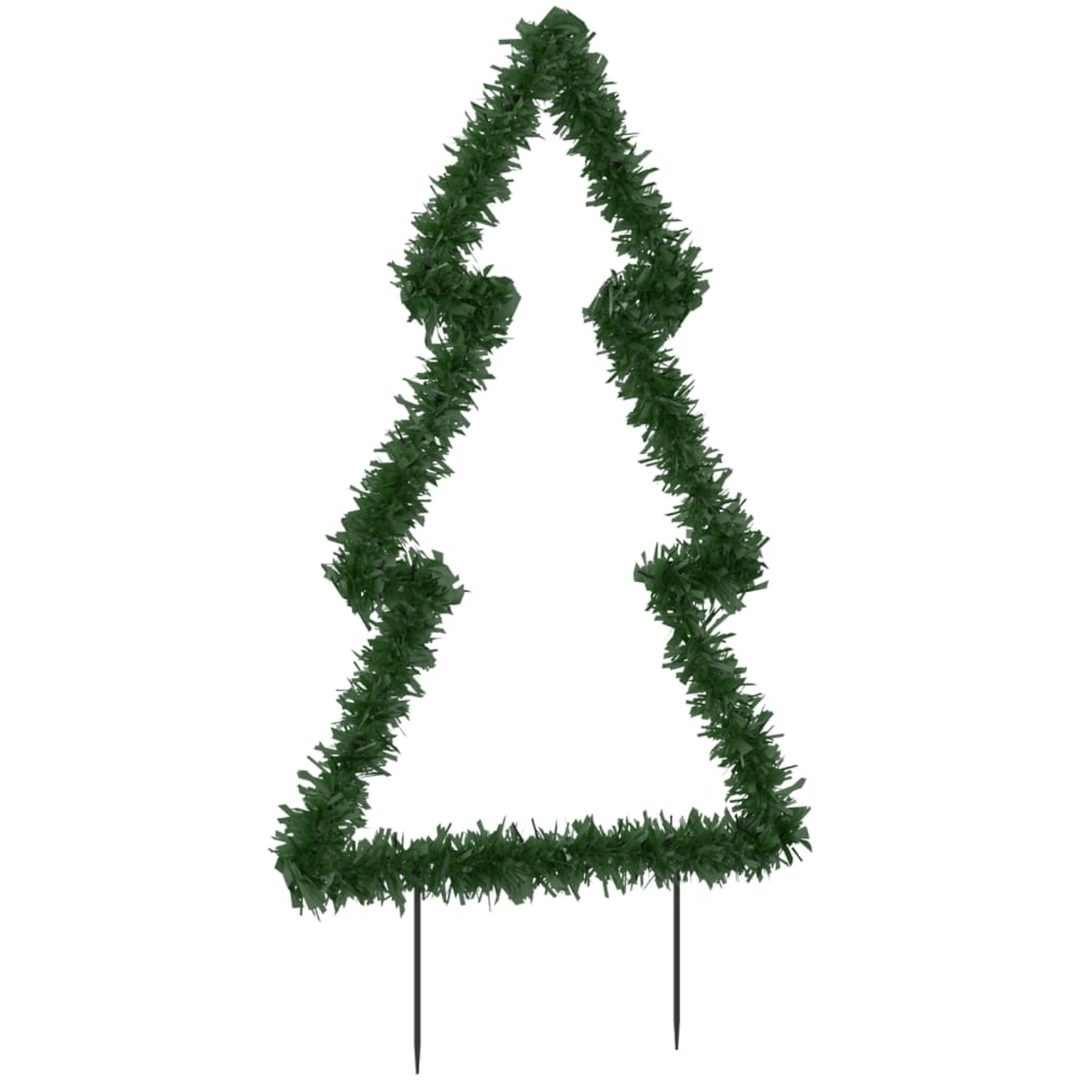 Julträd med spett 80 LEDs 60 cm vidaXL 60 cm – bild 7