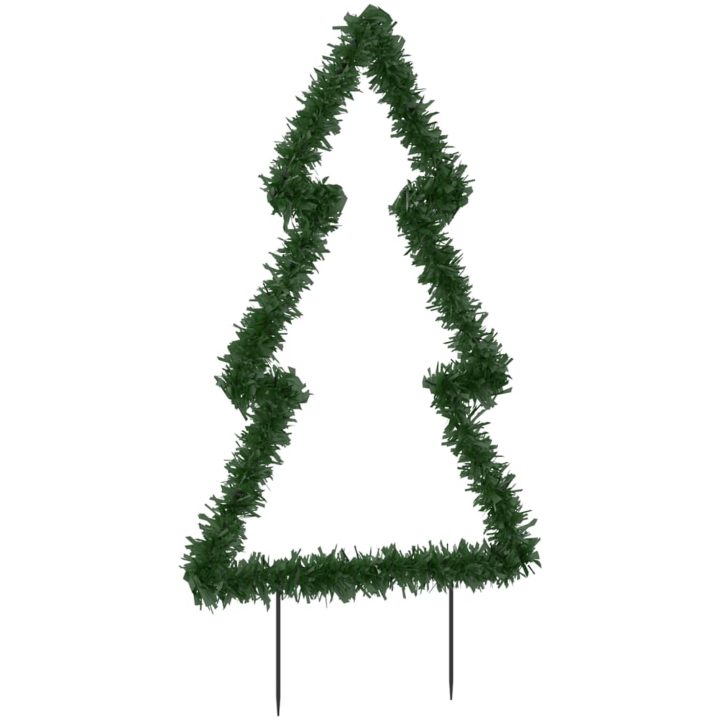 Julträd med spett 80 LEDs 60 cm vidaXL 60 cm – bild 7