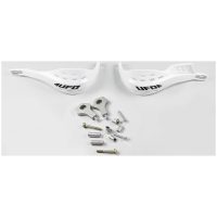 Jumpy supermotard Hanguards ⌀22mm White UFO