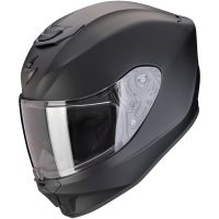 Juniorhjälm EXO-JNR Solid Matt Svart Scorpion