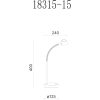 Juno Bordlampa, Svart/krom ANETA HOME Svart /Krom – miniatyr 2