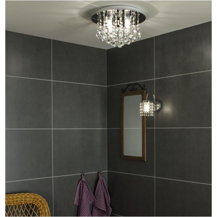 Juno Vägglampa, svart/krom ANETA HOME Krom /Klar – bild 2