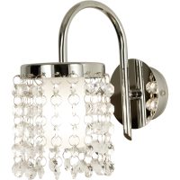 Juno Vägglampa, svart/krom ANETA HOME