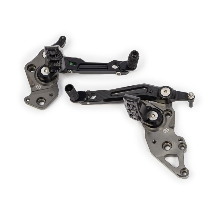 Justerbar Fotstöd Rct10gt Svart/silver GILLES TOOLING – bild 2