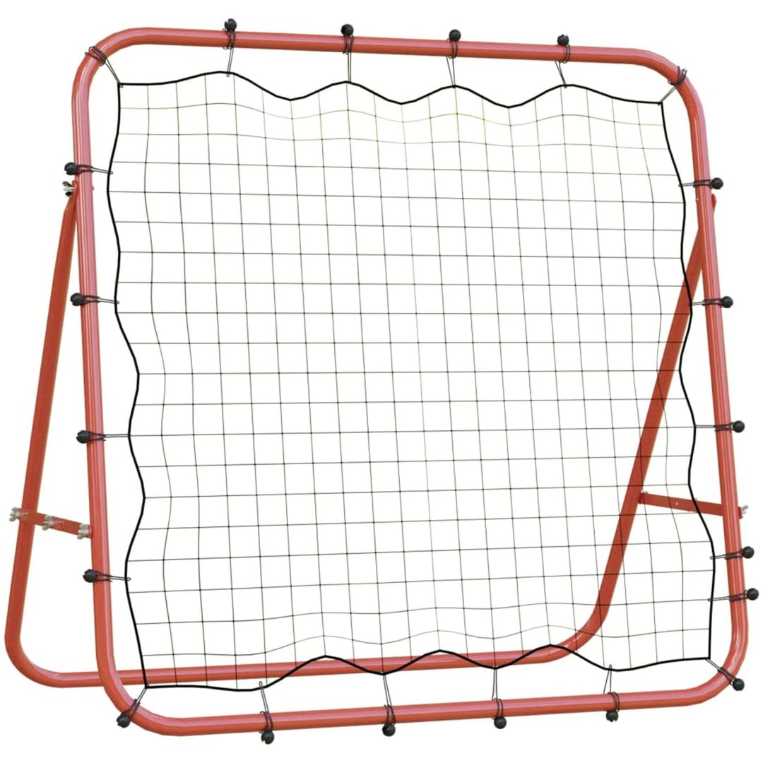 Justerbar kickback rebounder 96x80x96 cm stål & PE vidaXL – bild 2