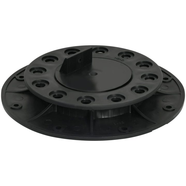 Justerbara fötter för altangolv 10 st 20- vidaXL 30 mm – bild 2