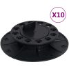 Justerbara fötter för altangolv 10 st 25- vidaXL 40 mm – miniatyr 1