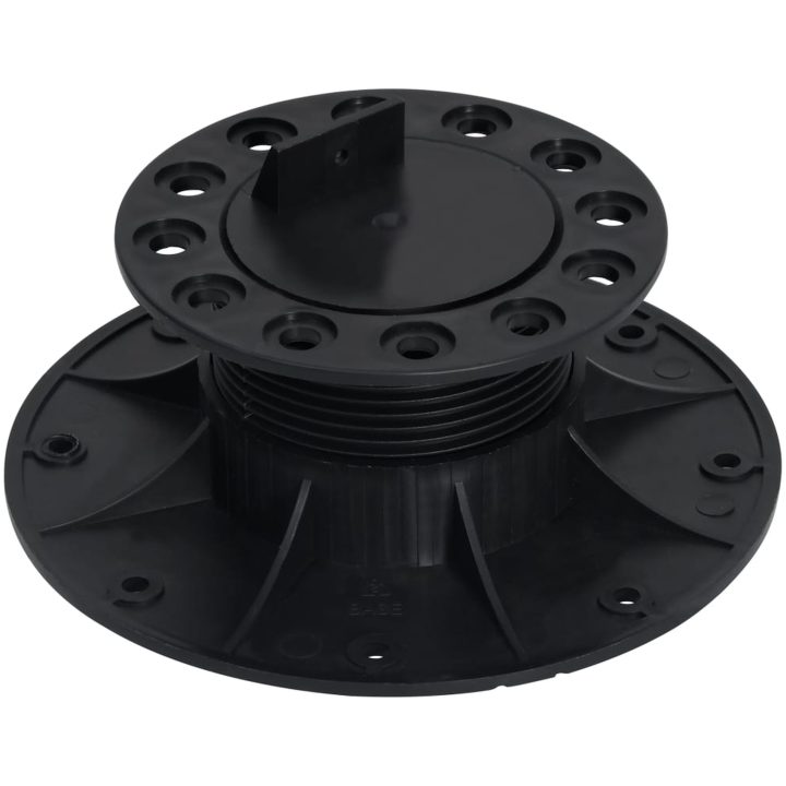 Justerbara fötter för altangolv 10 st 60- vidaXL 88 mm – bild 2