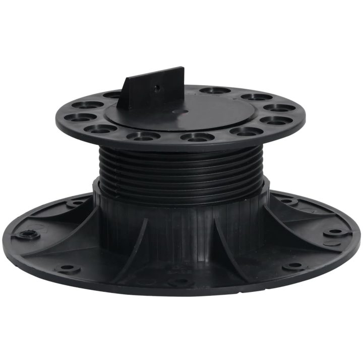 Justerbara fötter för altangolv 10 st 60- vidaXL 88 mm – bild 4