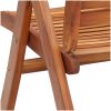 Justerbara trädgårdsstolar 8 st 56x72x107 cm massivt akaciaträ vidaXL – miniatyr 7